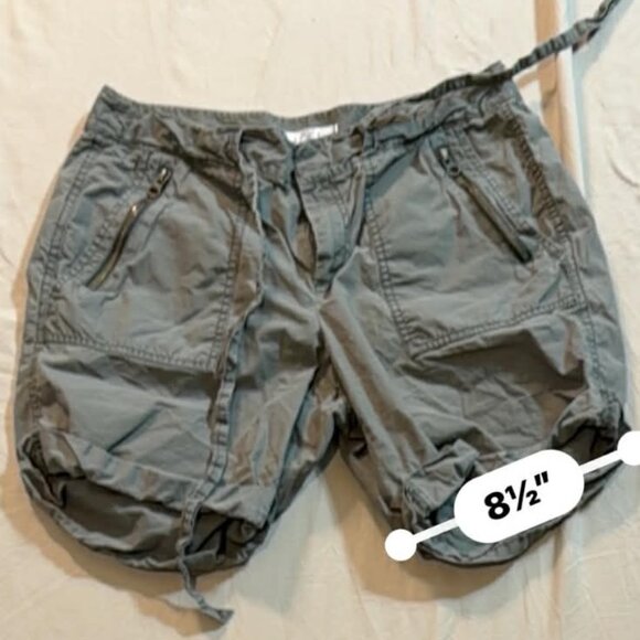 Ann Taylor Loft Size 6 Army Green Cargo Shorts - Picture 8 of 13